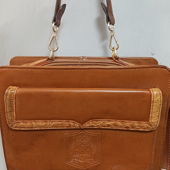 Belle Rose Leather Satchel - Picture 13 of 13